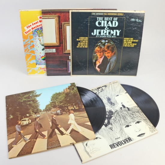 Vintage Vinyl LPs - The Beatles, Chad & Jeremy & ELP
