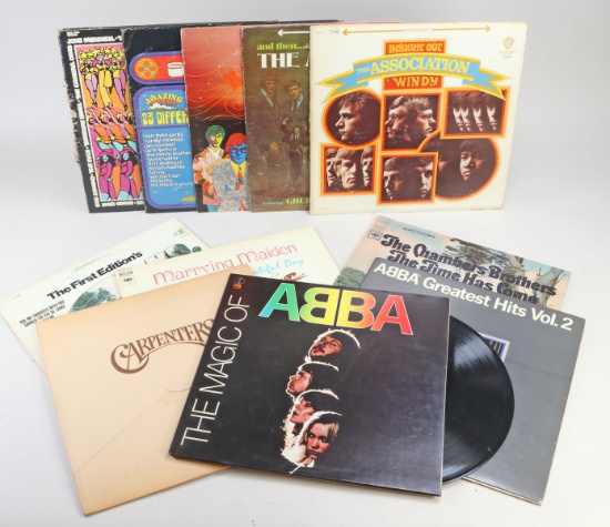 Vintage Vinyl LPs - Abba, Carpenters, The Association & More