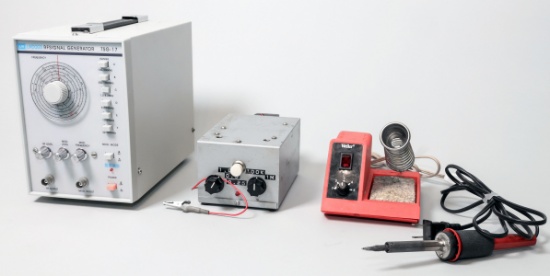 RoHS RF Signal Generator TSG-17, Soldering Iron & More
