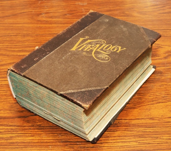 Antique "Vitalogy" Medical Book, Ca. 1900