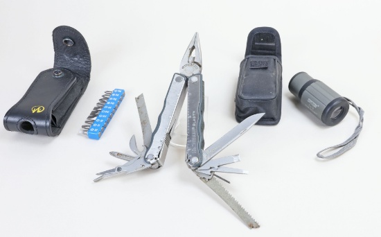 Leatherman "Blast" Multi Tool Knife & Monocular