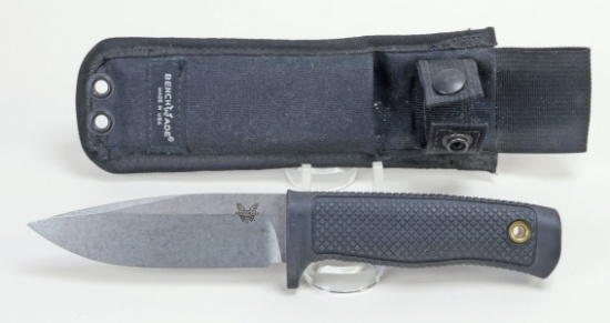 Benchmade 440C Fixed Blade Knife w/ Sheaf