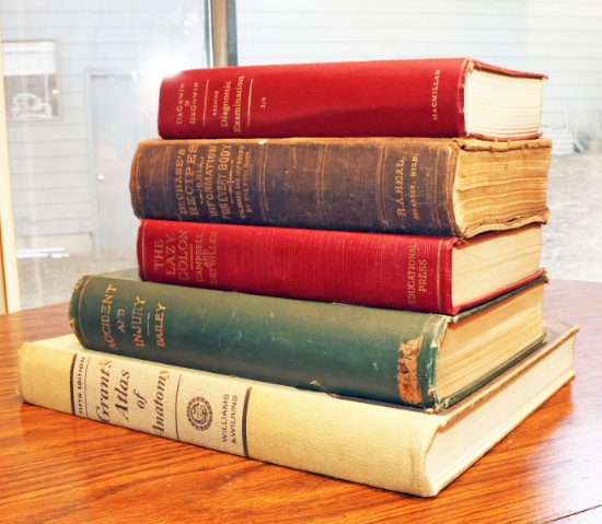 Assorted Vintage Medical Books
