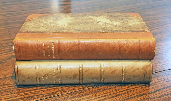 "Diary of a Late Physician"  2 Vol. - Samual Warren, Ca. 1800s