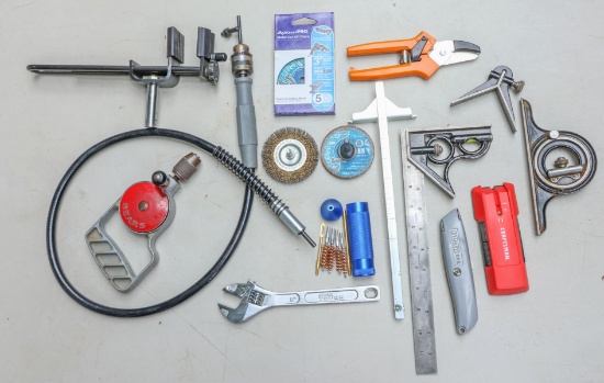 Assorted Tools, Levels & More
