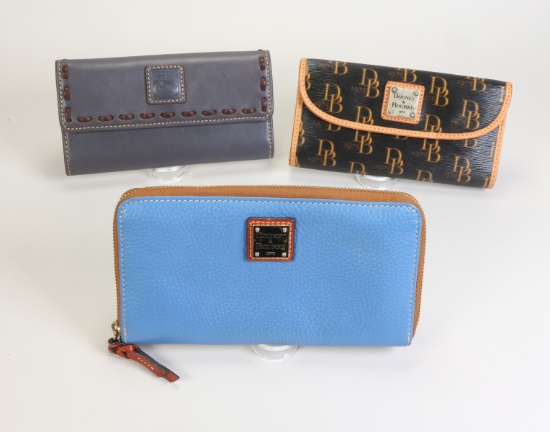 3 Dooney & Bourke Wallets
