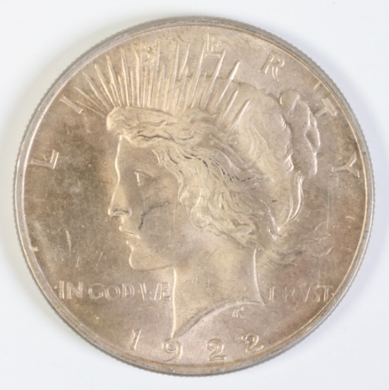 1922-P Peace Silver Dollar