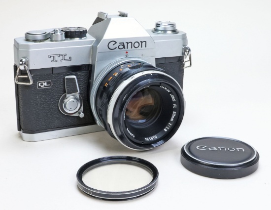 Canon TL QL 35mm SLR Film Camera