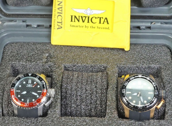 Invicta Dive Watch Set w/ Case