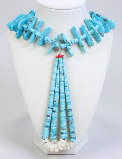 Turquoise Style Nugget Necklace