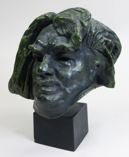 Bronze Rodin "Head of Balzac"  Replica