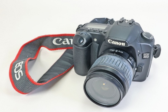 Canon EOS 30D Digital Camera w/ Manual, Bag, Accessories