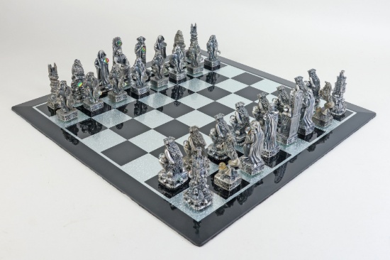 Myth & Magic Crystal Chess Set by The Tudor Mint