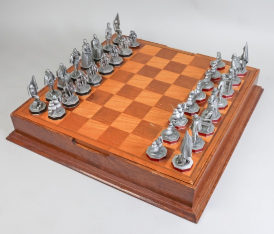 The Armada Pewter Chess Set, England