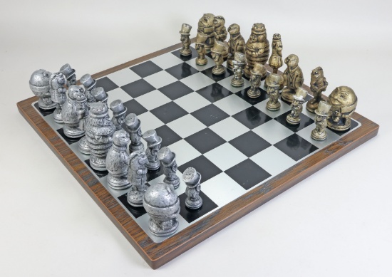 Large Alice in Wonderland Chess Set