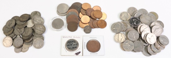 Various Collectible Coins, (Buffalo Nickels, Regular Nickels, Dimes & More)