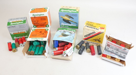 Large Assortment of 12 Gauge Shot Shells, 150 Rds. + -