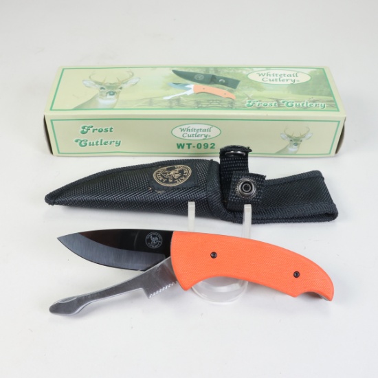 Whitetail Cutlery Frost Sheath Knife - 3" Blade