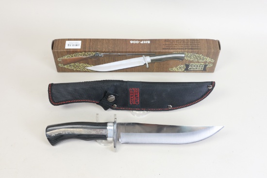 Sharps Cutlery Sheath Knife - 7" Blade