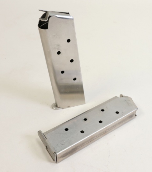 2 - .45 ACP 1911 Style Magazines - 8 Rd.