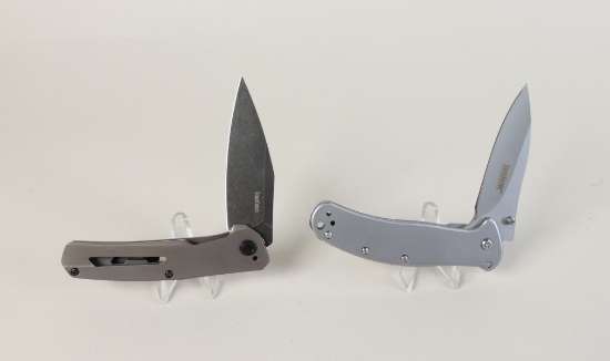 2 Foldable Knives: Kershaw - 3" Blades