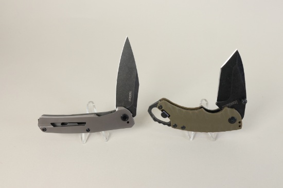 2 Foldable Knives: Kershaw - 3" Blades