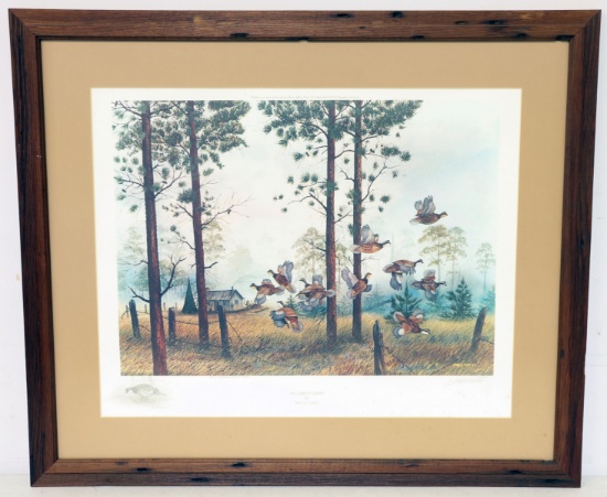 "An Early Covey" Numbered Artists Proof Signed -John L. Carter