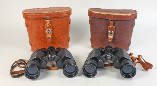 Vintage Binoculars w/ Cases
