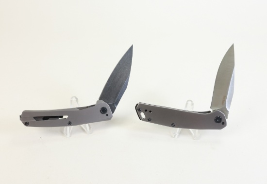 2 Foldable Knives: Kershaw - 3" Blades