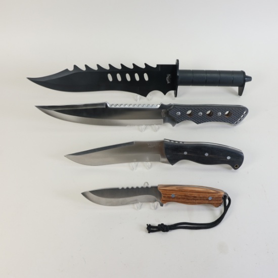4 Knives: Spirit Lake Hunter, Railway Rider, Frost Cutlery