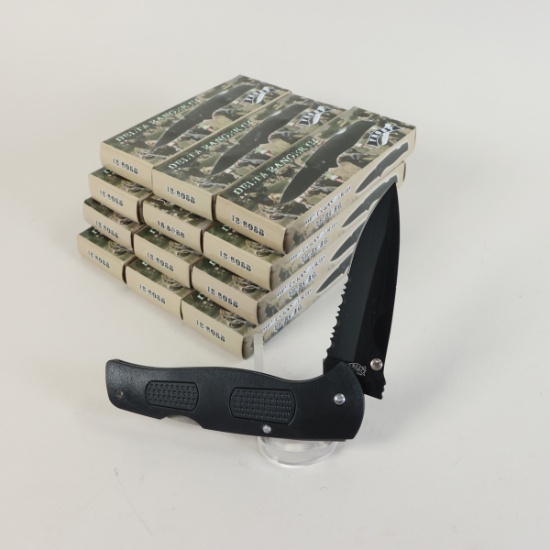 12 Folding Knives: Delta Ranger Frost Cutlery