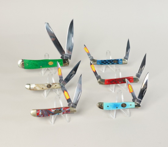 6 Foldable Knives: Steel Warrior by Frost Cutlery