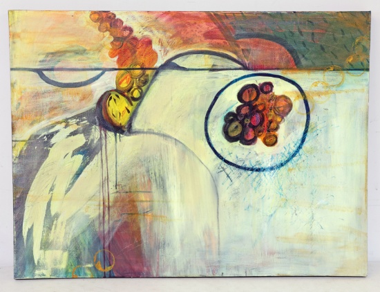 Large Abstract Still Life  Painting by Katy Vigeland, 2008