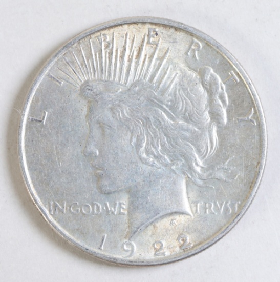 1922-P Peace Silver Dollar