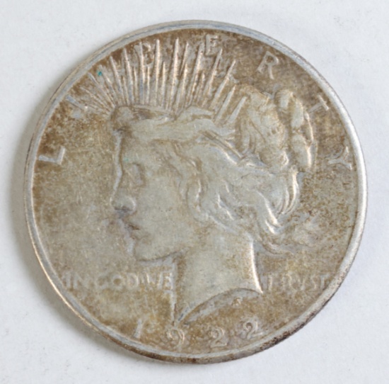 1922-S Peace Silver Dollar