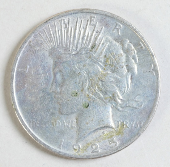 1925-P Peace Silver Dollar