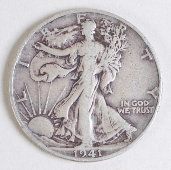 1941-D Walking Liberty Half Dollar