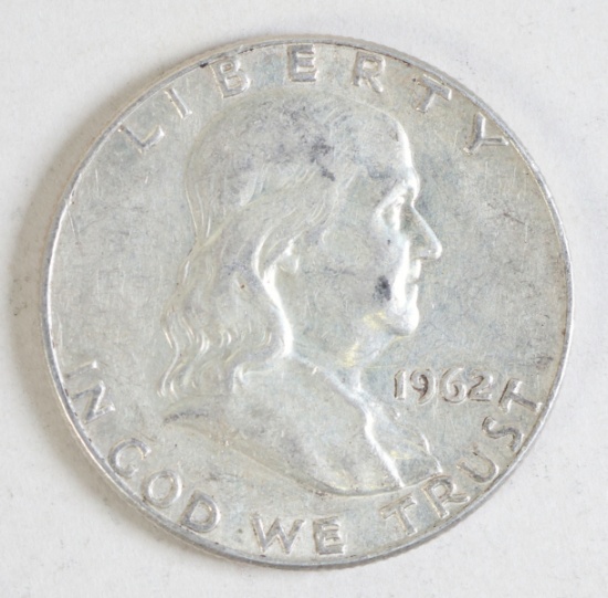 1962-P Franklin Silver Half