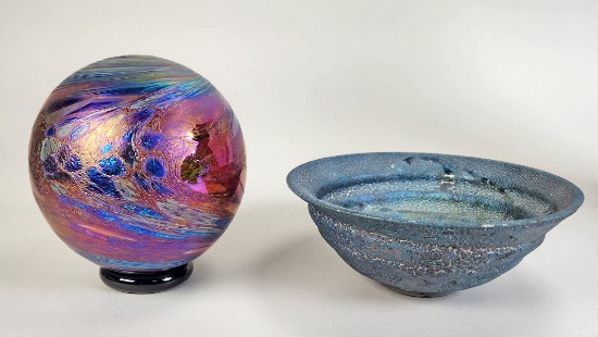 Charity Item: Artisan Made Orb & Bowl