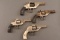 handguns (4) REVOLVERS, (1) HOPKINS & ALLEN MODEL 32, 32CAL,