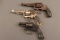 3 handguns 3 SMITH & WESSON REVOLVERS, (1) HANDEJECTOR, (1) DA, (1) MODEL 36