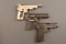 3 handguns 3 32CAL SEMI-AUTO PISTOLS (1) STAR AUTO (2) FEG AUTO (3) PARAMOUNT AUTO