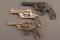 3 handguns (3) SMITH & WESSON TOP BREAK REVOLVERS  .38CAL
