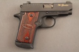 handgun SIG SAUER MODEL P238, .380CAL SEMI-AUTO PISTOL