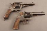 2 antique handguns 2 SPANISH REVOLVERS (1) 1925 .38CAL, (1) 1917 .44/40