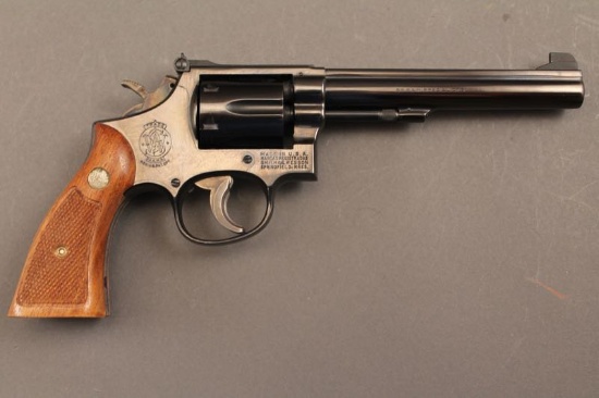 handgun SMITH & WESSON MODEL 14-3  K-38 MASTERPIECE .38CAL DA REVOLVER