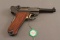 handgun MAUSER MODEL 1906 LUGER PRESENTATION 9MM SEMI-AUTO PISTOL