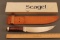 SCAGEL LARGE CURVED BOWIE KNIFE