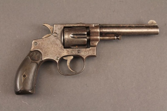 antique SMITH & WESSON, MODEL 1896 HAND EJECTOR 32 CAL REVOLVER