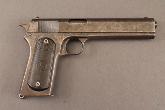 handgun COLT, MODEL 1902 MILITARY 38ACP SEMI-AUTO PISTOL